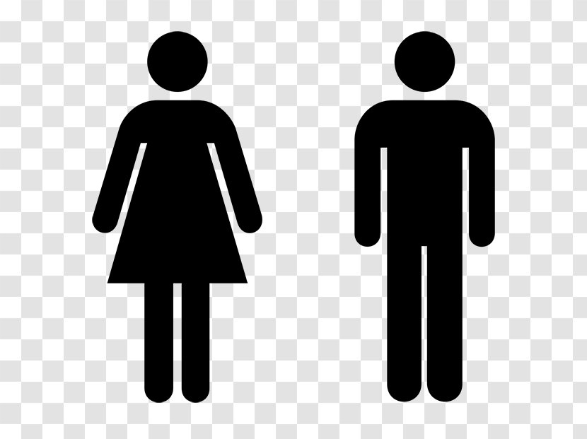 Unisex Public Toilet Bathroom Female - Symbol Transparent PNG