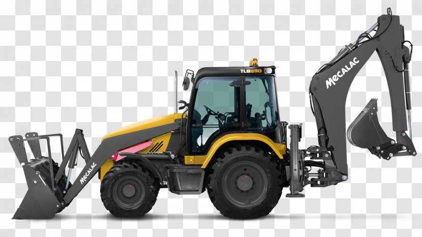 Caterpillar Inc. Groupe MECALAC S.A. Terex Heavy Machinery Backhoe Loader - Agricultural Machine Transparent PNG