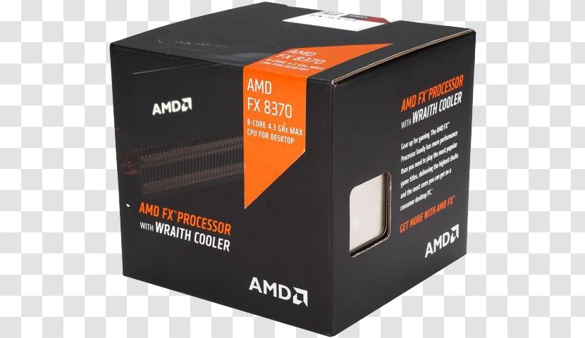 AMD FX-8350 Black Edition Central Processing Unit FX-8370 - Technology - FX 4 GHz ProcessorSocket AM3 Transparent PNG