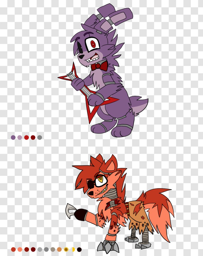 Five Nights At Freddy's Fan Art Drawing - Cartoon - Fnaf 2 Foxy Transparent PNG