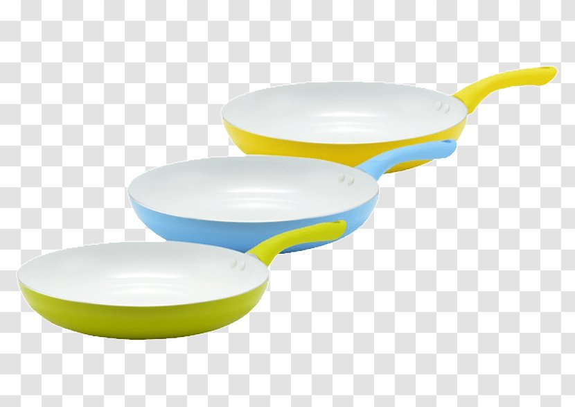 Plastic Ceramic Frying Pan Bowl Tableware - Centimeter Transparent PNG