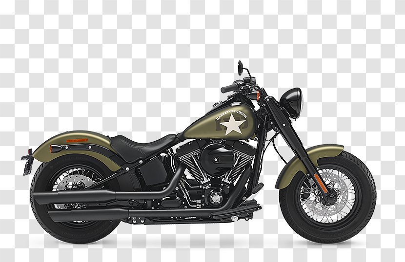 Softail Harley-Davidson FLSTF Fat Boy Motorcycle Cruiser - Accessories Transparent PNG