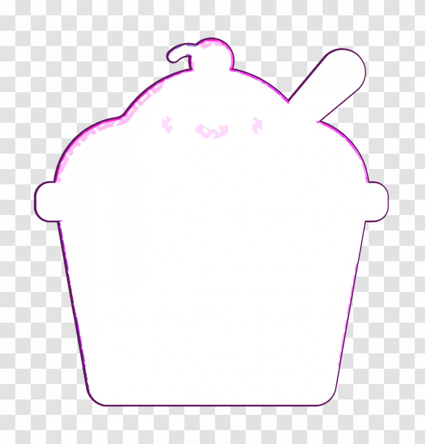 Ice Cream Icon Night Party Icon Food And Restaurant Icon Transparent PNG