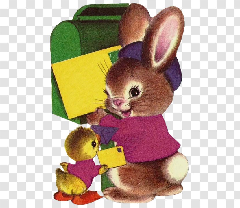 Easter Bunny Stuffed Animals & Cuddly Toys - Brown Rabbit Transparent PNG