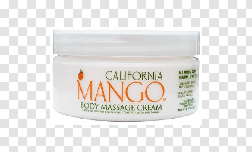 Cream Lotion California Ounce Massage - Mango - Body Message Transparent PNG
