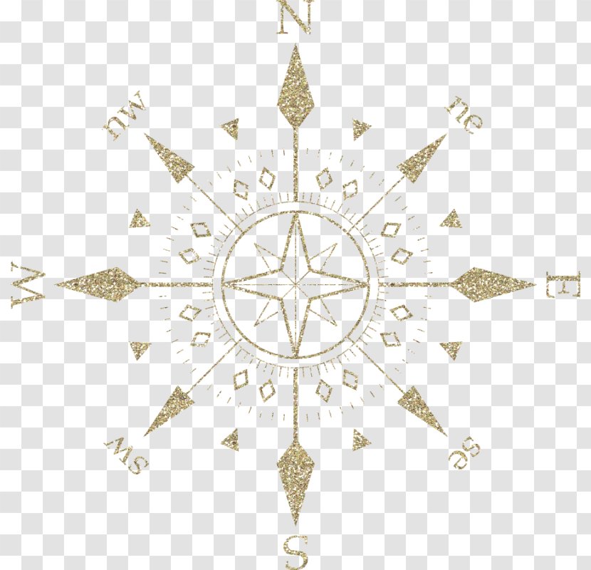 Compass Diamant Koninkrijk Tattoo Transparent PNG