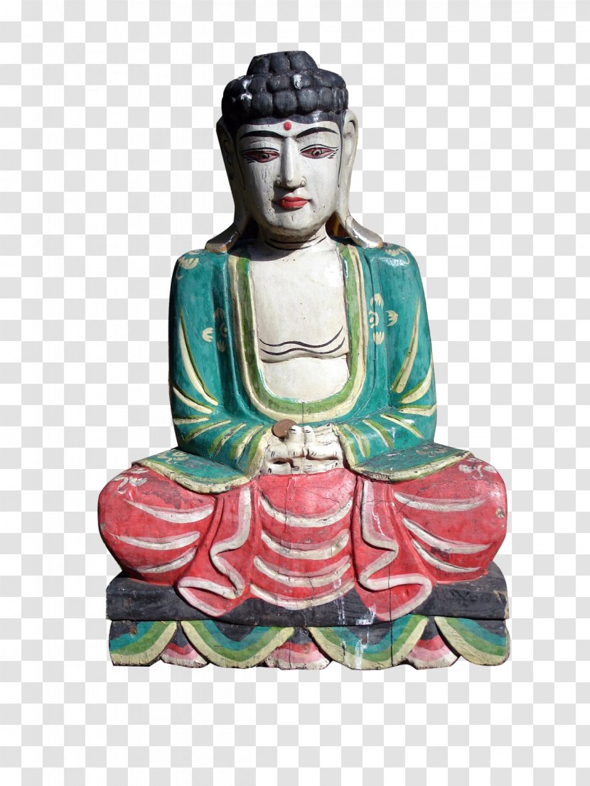 Gautama Buddha Statue Figurine Transparent PNG