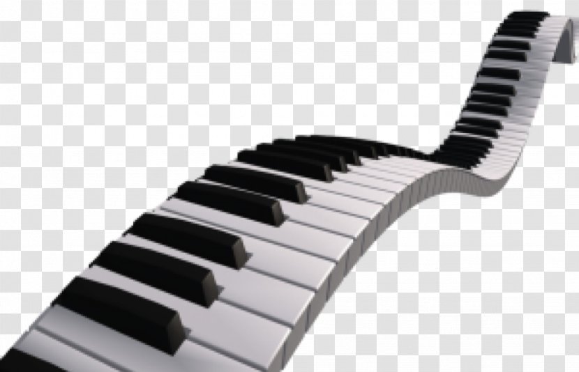 Digital Piano Musical Instruments Keyboard - Silhouette Transparent PNG