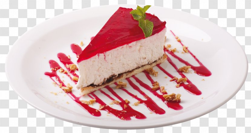 Bavarian Cream Semifreddo Panna Cotta Cheesecake Frozen Dessert - Toppings Transparent PNG