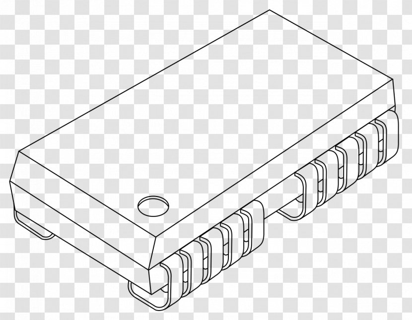 Small Outline Integrated Circuit Packaging Circuits & Chips Thin Package Surface-mount Technology - Hardware - Ic Chip Transparent PNG