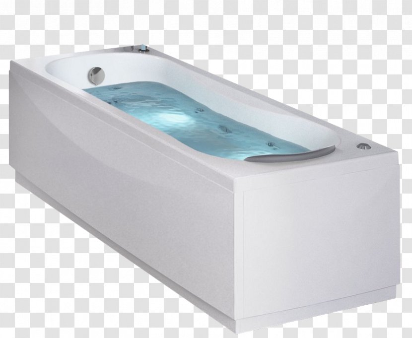 Bathtub Hot Tub Plumbing Fixtures Bathroom White - Sink - Rf Transparent PNG
