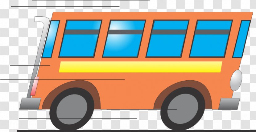 School Bus Drawing - Public Transport - Car Transparent PNG