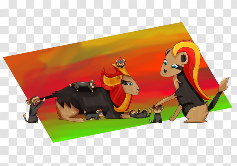 Toy Google Play - Lion Family Transparent PNG