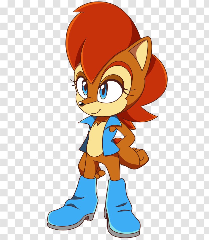 Sega Club Amy Rose Princess Sally Acorn Sonic The Hedgehog - Deviantart Transparent PNG