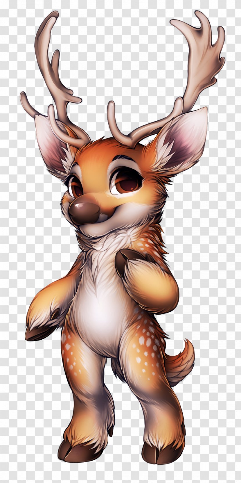 Reindeer White-tailed Deer Fallow - Furry Fandom - A Stumbled By Stone Transparent PNG
