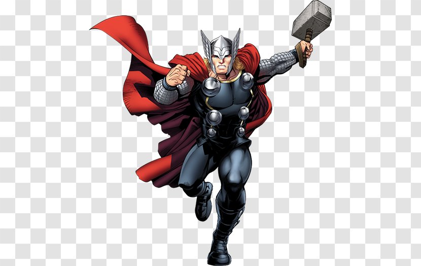 Thor Cyclops Carol Danvers Rhino Superhero - Marvel Avengers Assemble Transparent PNG