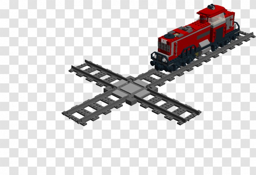 Lego Trains Rail Transport Loco Track - Railroad Car - Train Tracks Transparent PNG