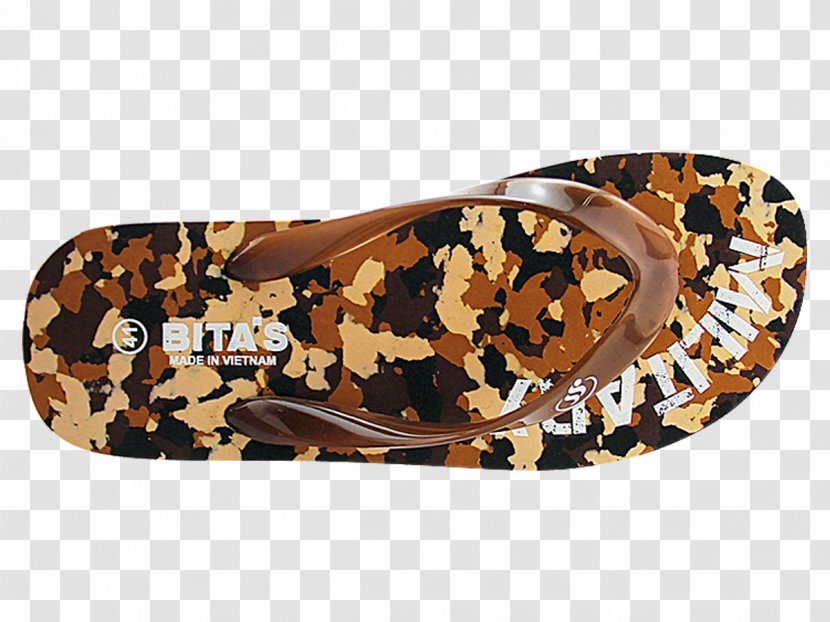 Sandal Shoe Camouflage - Brown - Họa Tiết Transparent PNG
