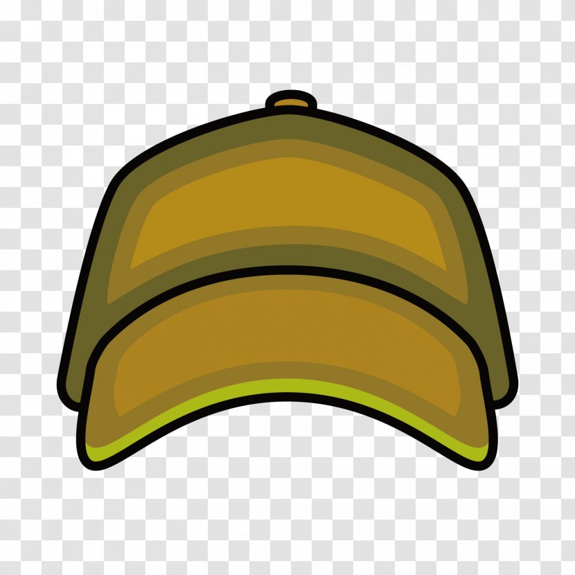 Yellow Hat Clip Art - Headgear - Vector Decoration Transparent PNG