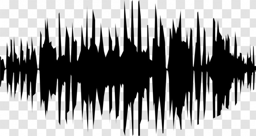 Acoustic Wave Sound Clip Art - Monochrome Photography Transparent PNG