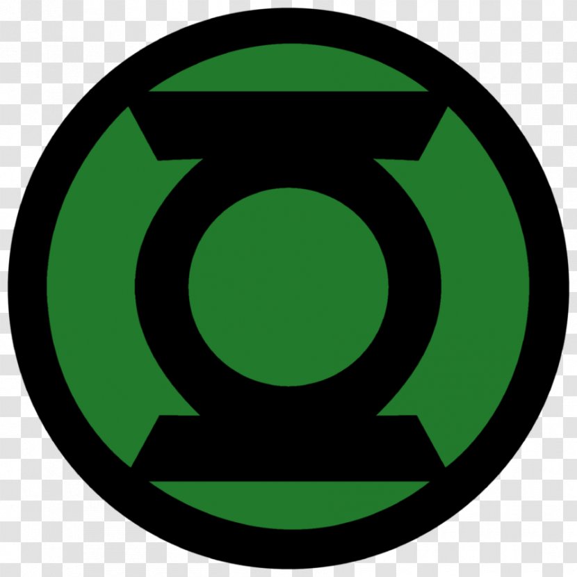 Green Lantern Corps Batman Logo Symbol - Sticker - Outline Transparent PNG
