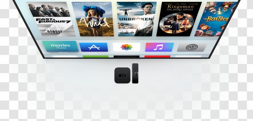 Apple TV IPhone 3G Smartphone Reeder - Multimedia Transparent PNG