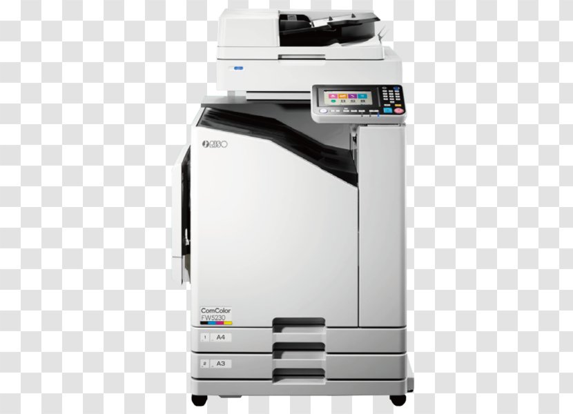 Risograph Inkjet Printing Printer Riso Kagaku Corporation - Olivetti Transparent PNG