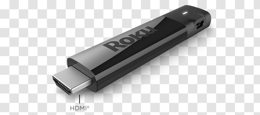 Roku, Inc. Roku Streaming Stick+ Digital Media Player - Hardware Accessory - Note Sticks Transparent PNG