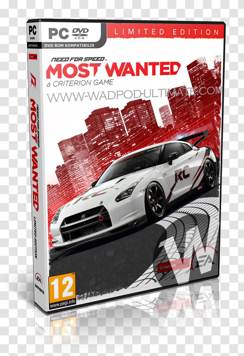 Need For Speed: Most Wanted Hot Pursuit Xbox 360 Underground 2 ProStreet - Personal Computer Transparent PNG