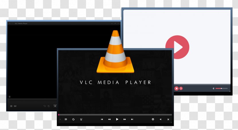 VLC Media Player Fashion Multimedia Dark Theme - Dress Transparent PNG
