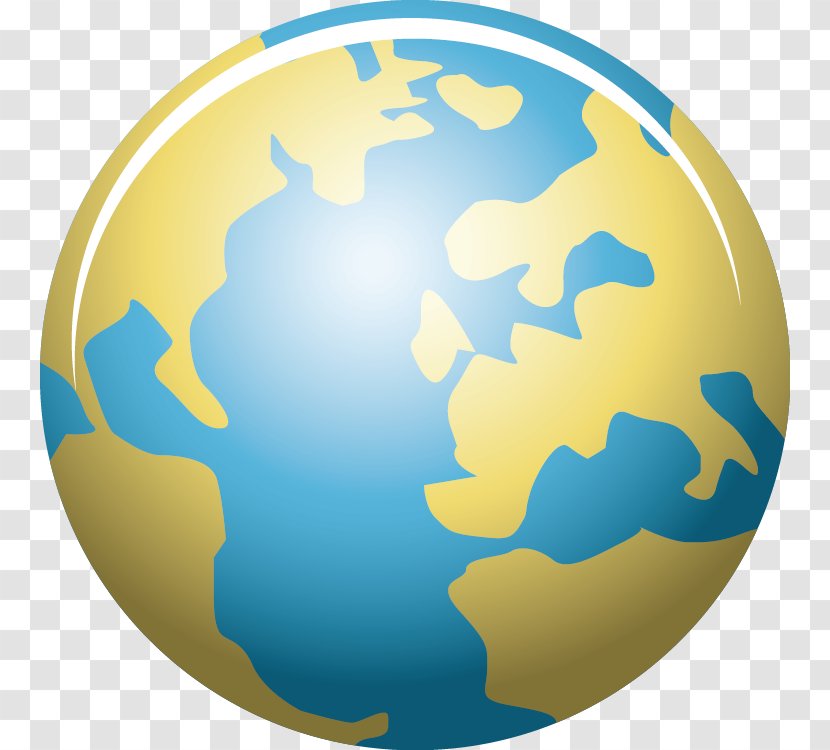 Earth Globe World - Planet - Vector Material Transparent PNG