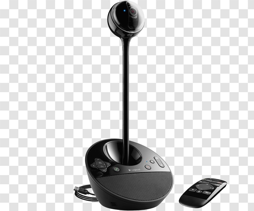 Logitech BCC950 Video Conferencing Camera 960-000866 ConferenceCam Connect Webcam - Conferencecam Transparent PNG