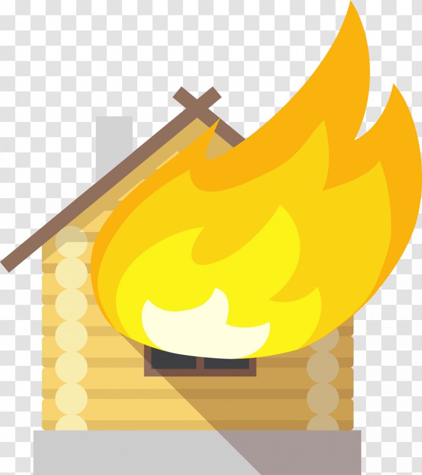 Conflagration Cotiseguros House Clip Art - Yellow - Fire Transparent PNG