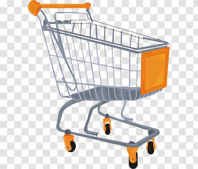 Shopping Cart Stock Illustration - Vehicle - Supermarket Transparent PNG