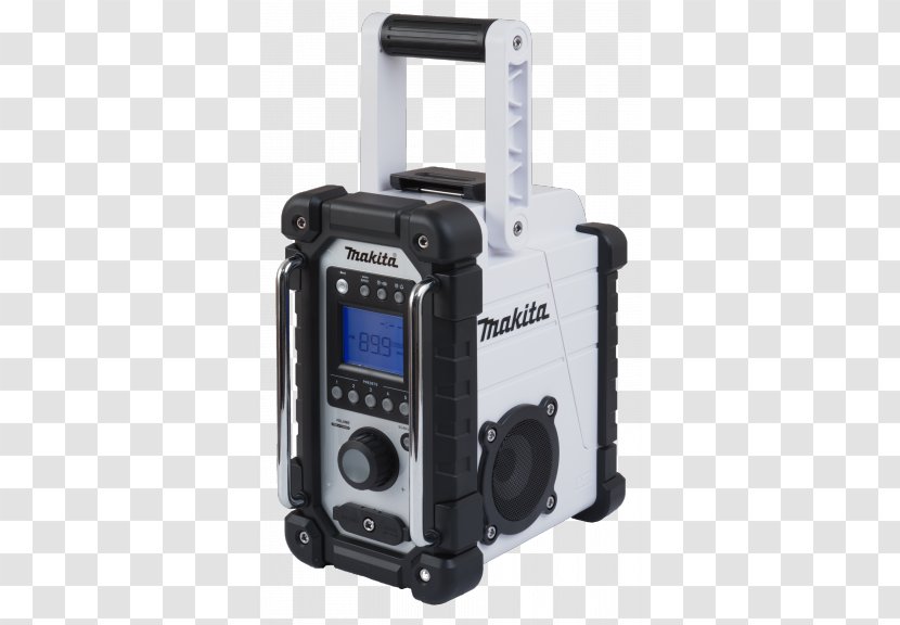 Radio Makita DMR110 Cordless Digital Audio Broadcasting - 7218v Jobsite Skin Only Transparent PNG