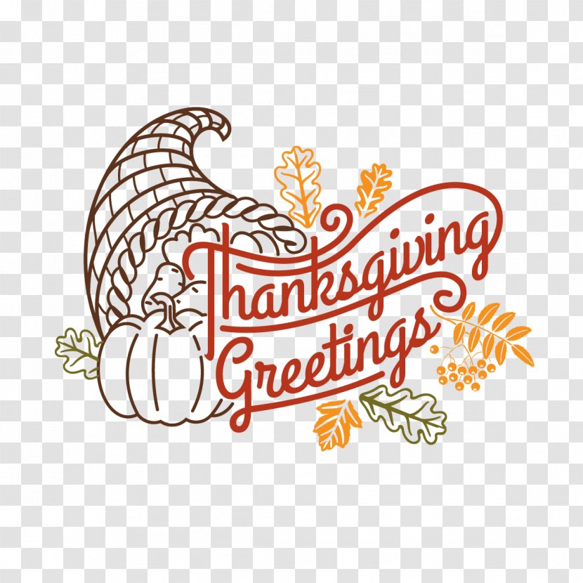 Thanksgiving Pattern - Logo - English Transparent PNG