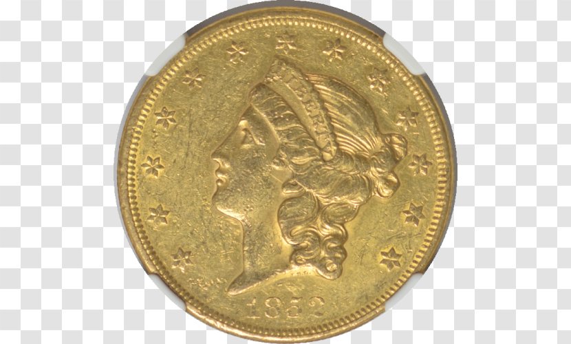 Gold Coin Half Eagle - Medal - Dollar Transparent PNG