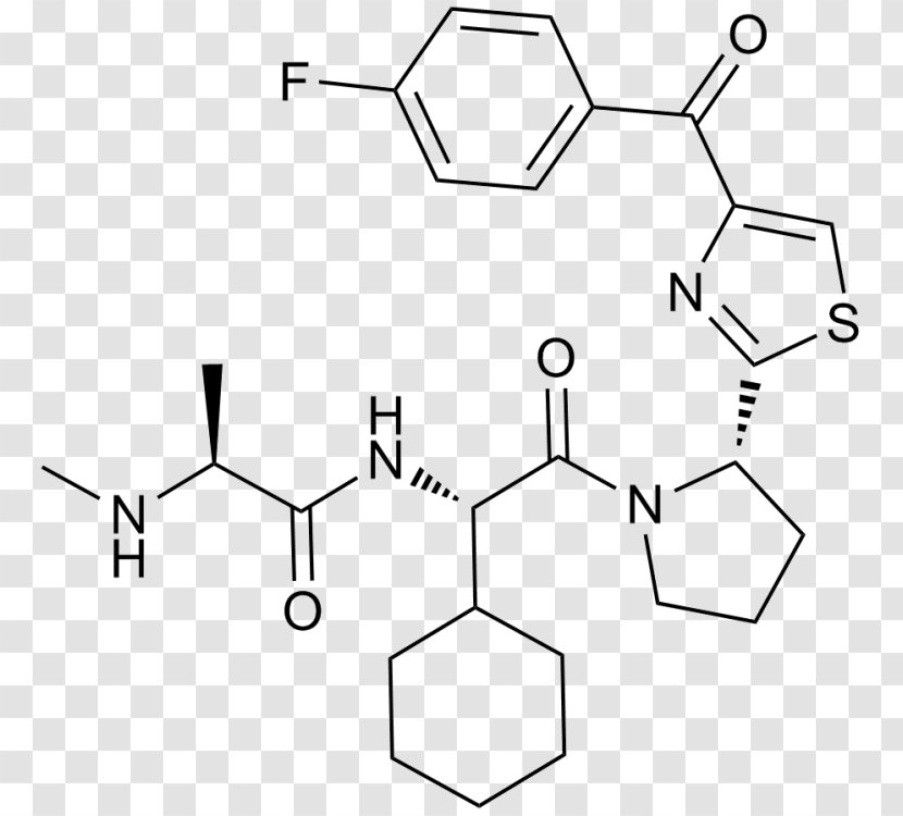 Glutathione Molecule Amino Acid Chemical Compound Organic - Line Art - Black And White Transparent PNG