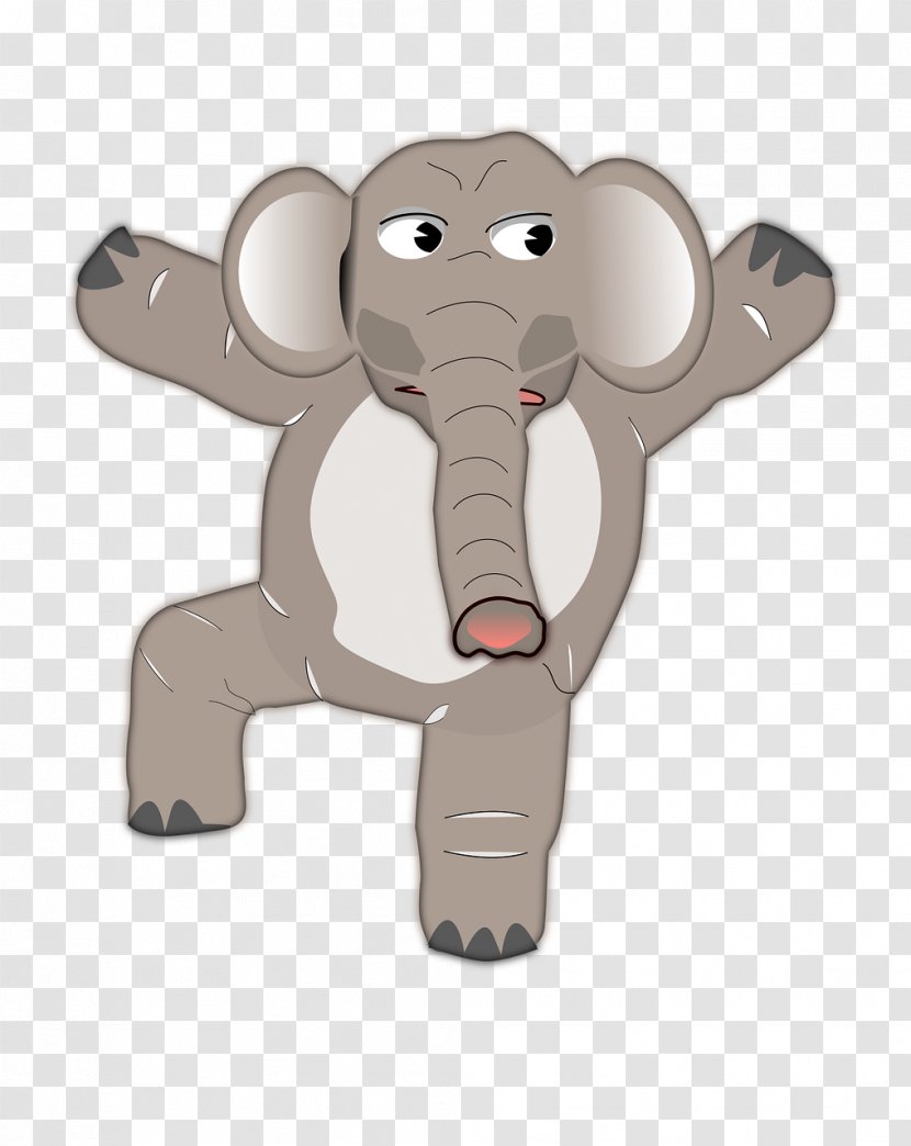 Indian Elephant Elephantidae Clip Art - Image File Formats - Cartoon Transparent PNG