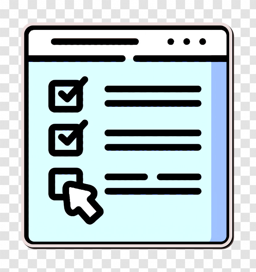 Online Learning Icon Browser Icon Exam Icon Transparent PNG