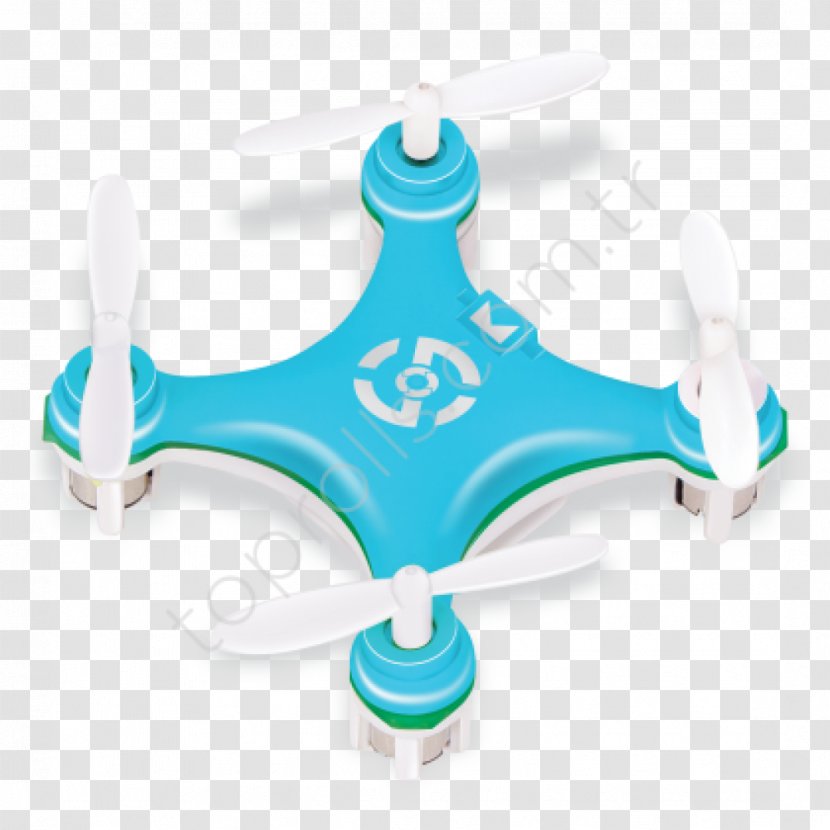 Helicopter Quadcopter Unmanned Aerial Vehicle Parrot Rolling Spider Phantom - Turquoise Transparent PNG