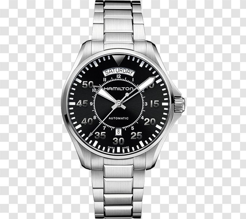 Hamilton Khaki Aviation Pilot Auto Watch Company 0506147919 Jewellery Transparent PNG