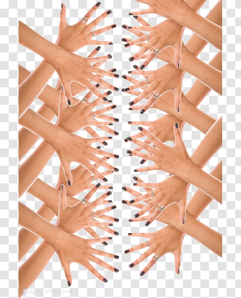 Hand Gesture - Neck - Art Design Transparent PNG