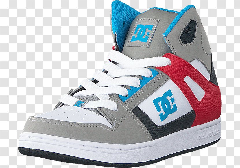 Sneakers DC Shoes Blue Red - Walking Shoe - Dc Transparent PNG