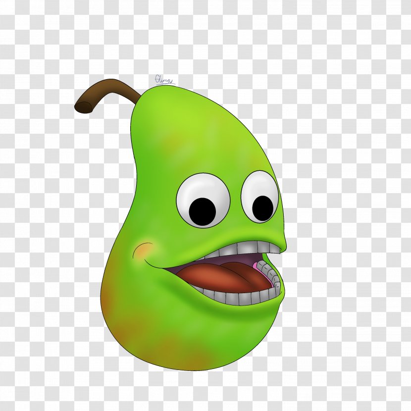 Googly Eyes Pear Fruit - Deviantart - Eye Transparent PNG