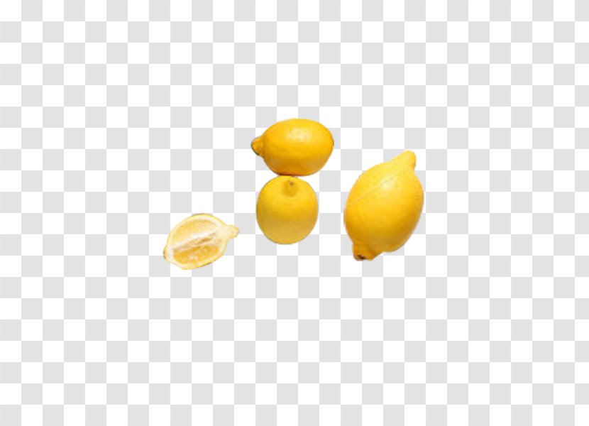 Lemon Citron Yellow Citric Acid - Organic Fruits Lemons Transparent PNG