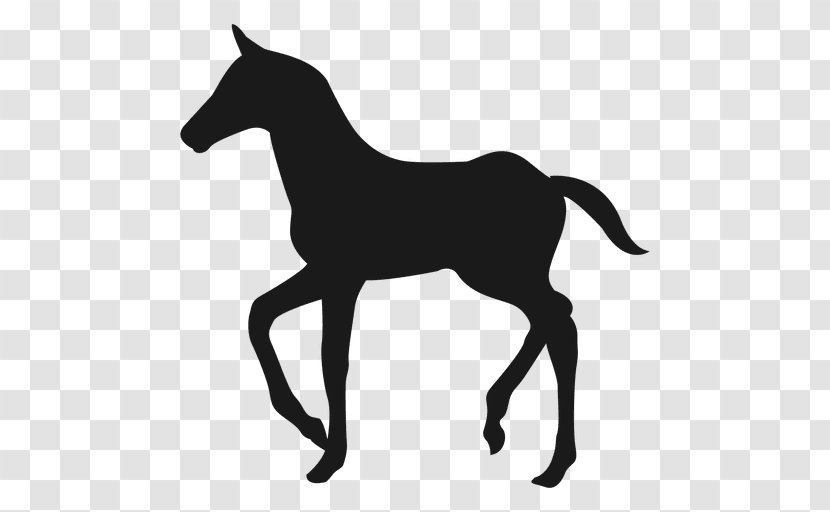 The Black Unicorn Winged Horse - Mustang Transparent PNG