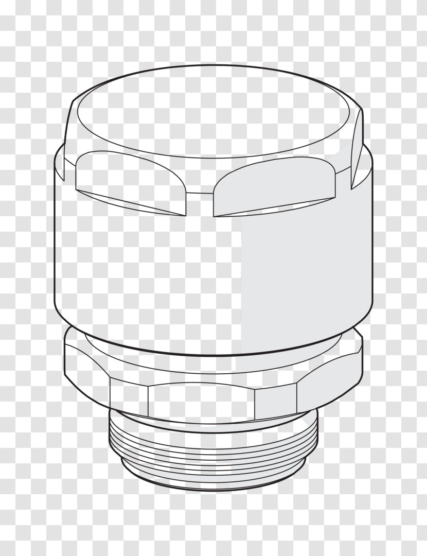Line Art Angle - Cylinder Transparent PNG