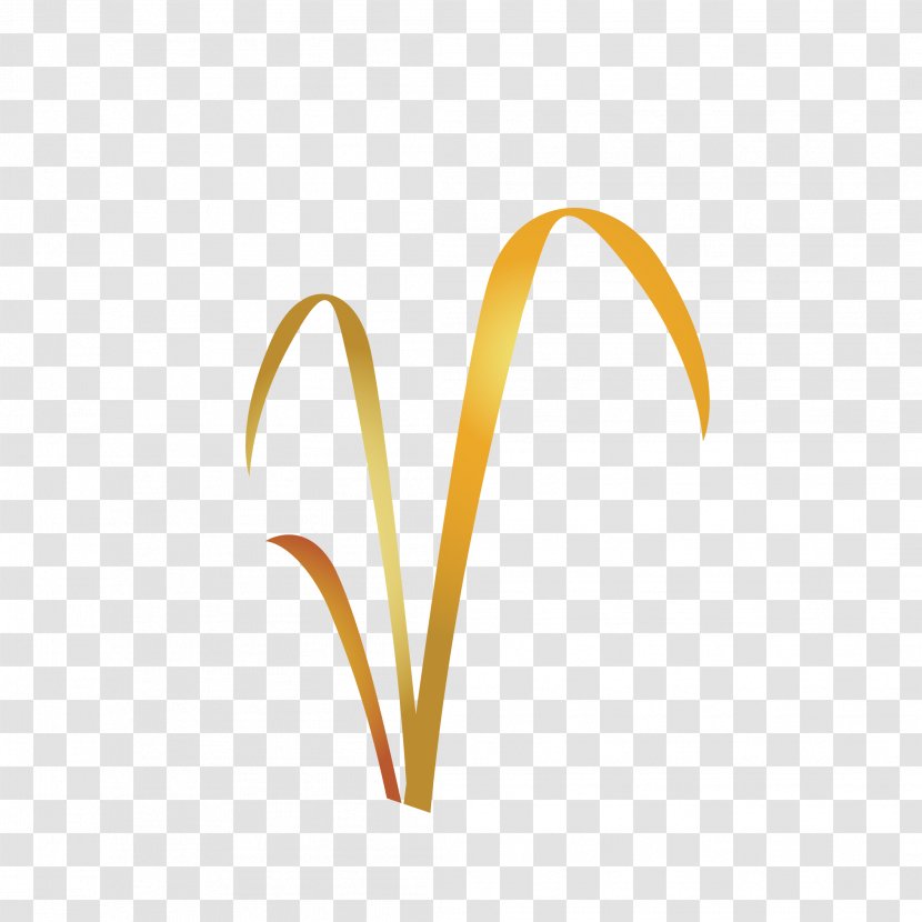 Wheat Euclidean Vector - Heart - Ripe Leaves Transparent PNG