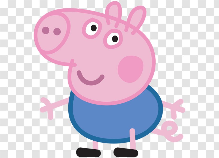 Daddy Pig Mummy George - Peppa Transparent PNG